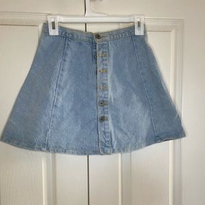 Jean skirt